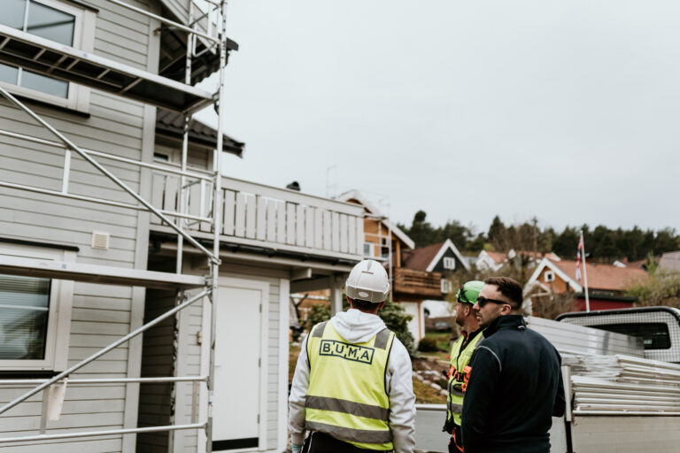 Bytte Kledning i Oslo Buma AS
